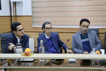 نشست معاون آكادمي پزشكي دولتي کشور  با رئیس دانشگاه 